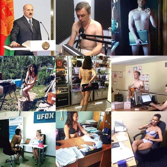 '옷 벗고 일하는' 벨라루스 국민들, 대통령 한 마디에 대동단결!
