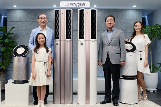 LG전자, ‘휘센 듀얼 에어컨’ 신제품 출시… ‘인공지능 원년’ 선언