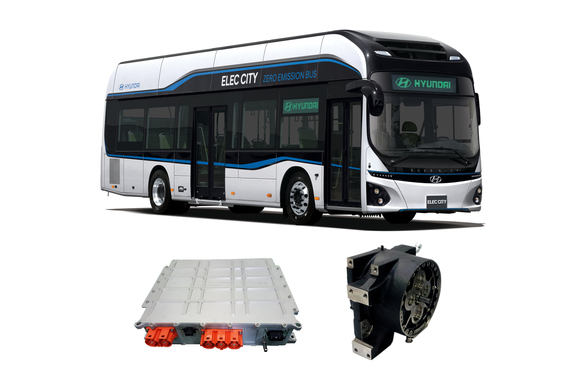 현대로템, 현대車 전기버스에 휠모터 구동시스템 적용