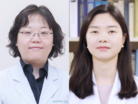 사진 왼쪽부터 서울아산병원 정신건강의학과 김효원·박기정 교수