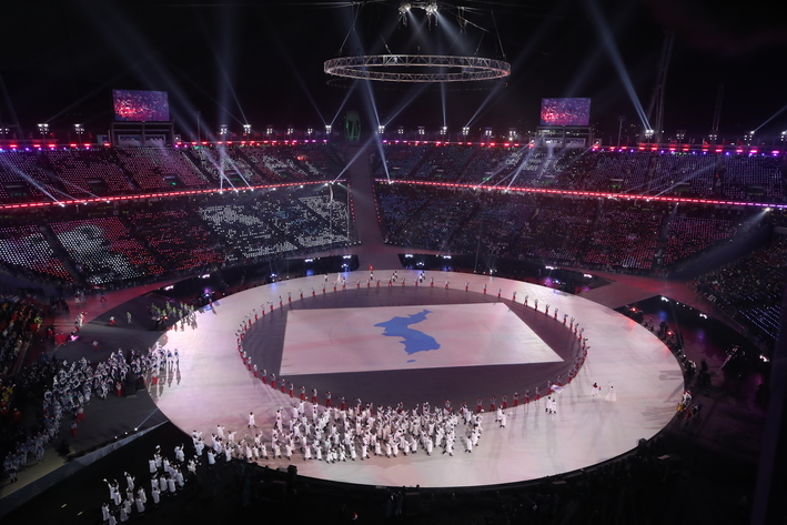 2018 평창동계올림픽 ‘개막’…‘하나 된 열정’ 아래 92개국 2925명 참가