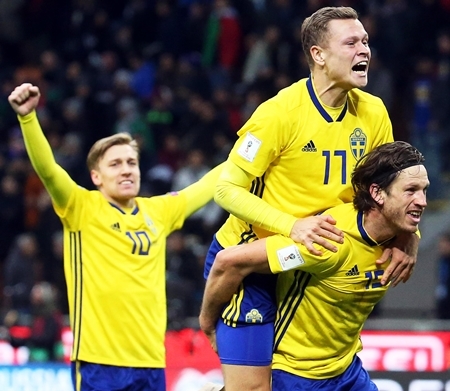 스웨덴 국민 절반 “월드컵 16강 이상 가기 힘들어”
