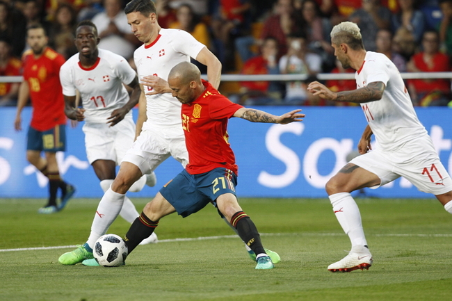 스페인, 스위스와 평가전서 1-1 무승부…A매치 19경기 무패 행진