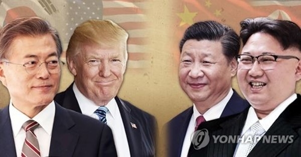 ‘광폭 외교’ 김정은, 한·미 정상 이어 시진핑까지...日 아베도 ‘러브콜’ 보내