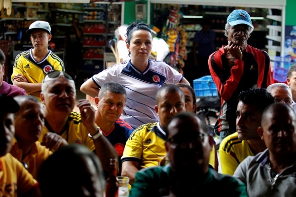 폭동·야유 없었다… 환대 받은 콜롬비아 대표팀
