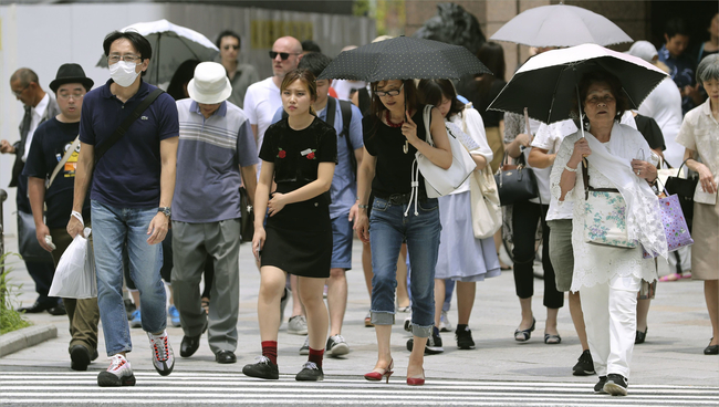 일본도 폭염…하루 6명 온열질환 사망