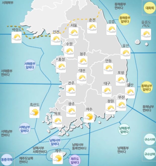 [오늘 날씨] ‘서울 35도’ 찜통더위…내륙 곳곳에 소나기