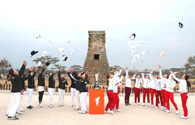 세계 최강 골프 여제들, 경주서 '불꽃 승부'