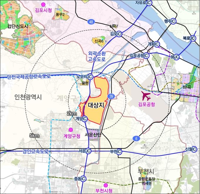 인천시, 제3기 신도시 계양테크노밸리 직주근접형 자족도시로 조성