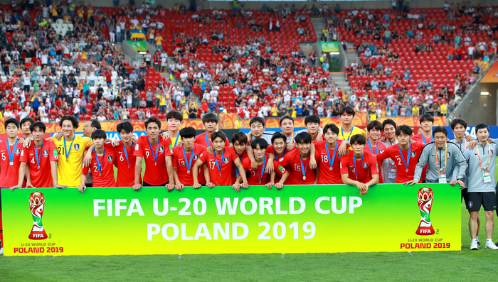 'U-20 월드컵' 대한민국, 사상 첫 준우승