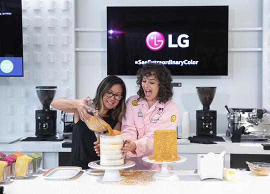 LG 올레드 TV, 팬톤과 여름 컬러 체험 마케팅 실시