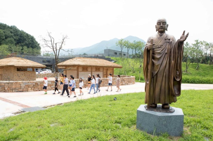 구미 신라불교초전지 정보화마을, 전국 유일 명품마을 선정