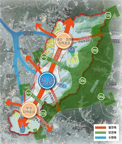 경기도, 2035년 의왕 도시기본계획 승인…목표인구 22만2천 명