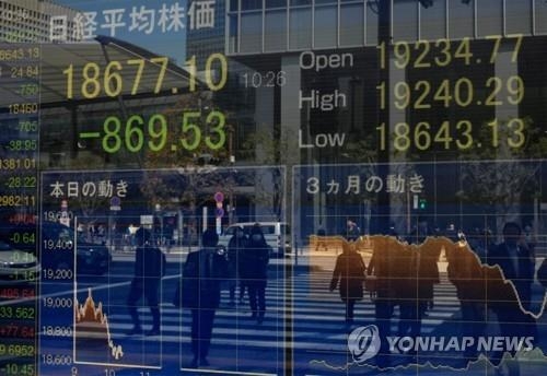 ‘코로나19 확산’ 日, 도시봉쇄 우려 속 닛케이지수 4.5％ 급락