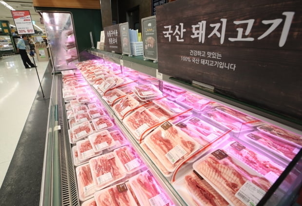 코로나19 확산 여파… 5월 돼지고기 도매가 전년比 22.9% 올라