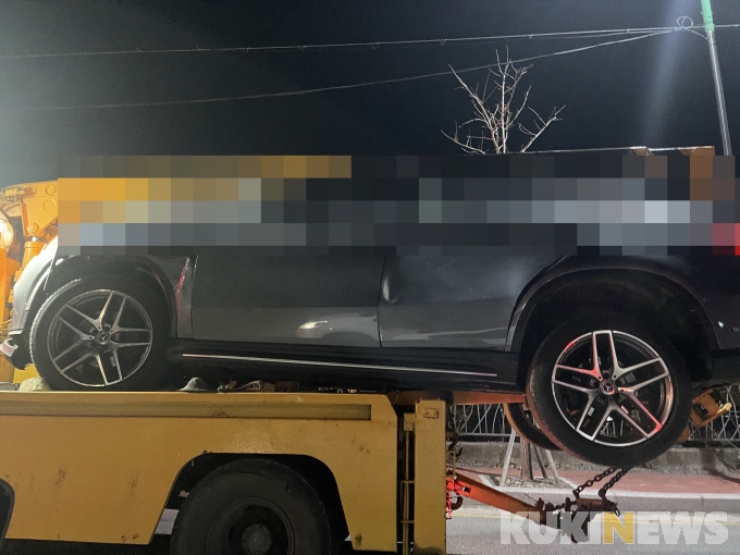 태백 2명 사망 SUV 추락 사고...경찰 사고원인 규명 본격 착수(종합)