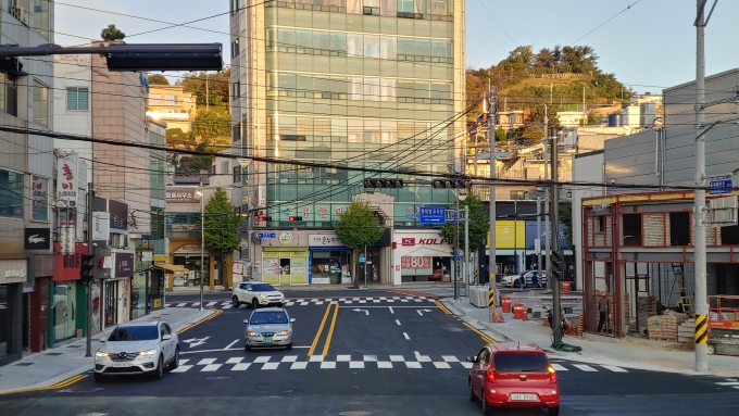 [통영소식] 강구안 일원 도시계획도로 확장개통으로 상습정체구간 해소