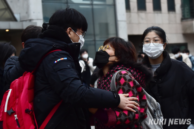 '아들, 힘내자' [쿠키포토]