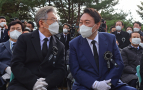 '엔진' 꺼진 윤석열?… 이재명 35.5% vs 윤석열 34.6% '역전'