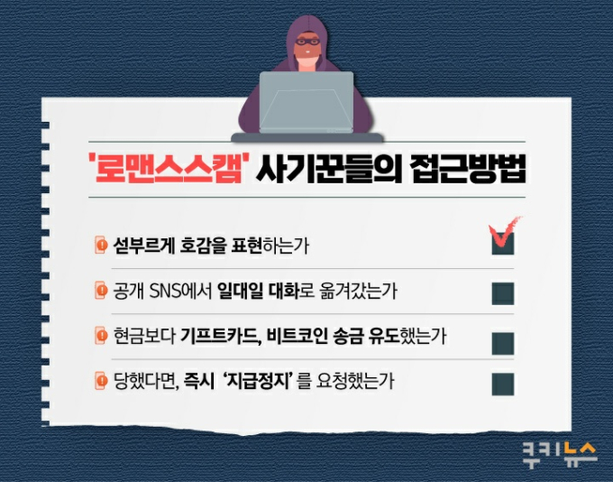 ‘온라인 연애 사기’ 피하는 법…이것만 명심하자 [로맨스스캠의 덫④]