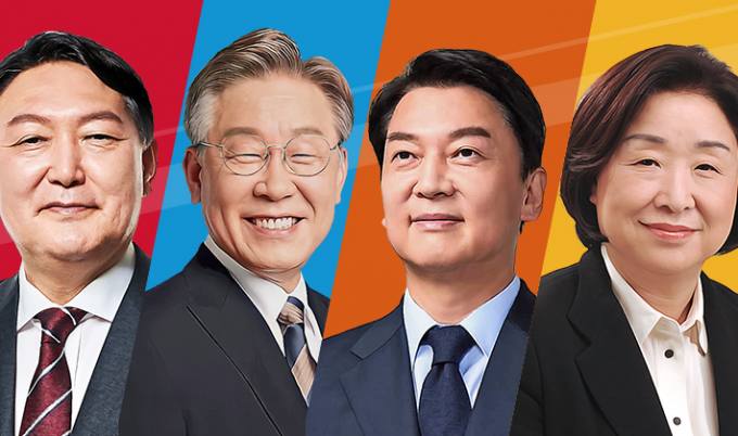 ‘초접전’…이재명 41.9% vs 윤석열 42.4% [쿠키뉴스 여론조사]