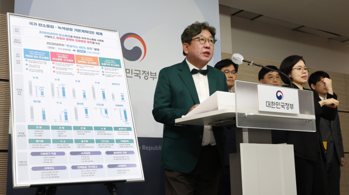 2030년 산업계 온실가스 감축목표 3.1%p 줄었다 