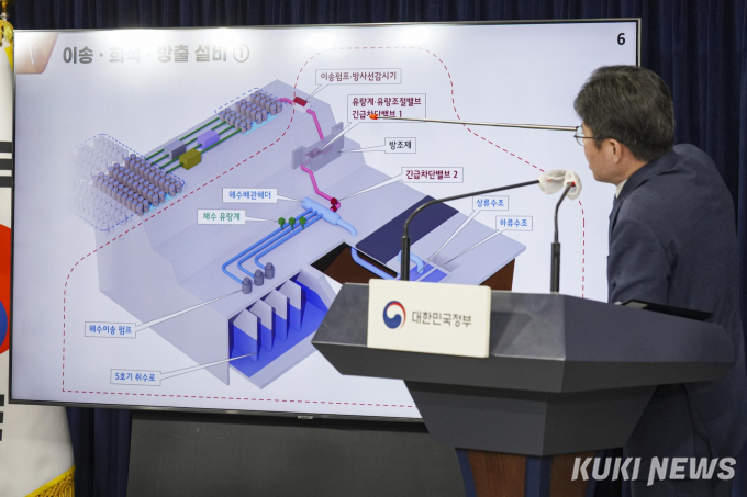 후쿠시마 원전 오염수 전문가 현장시찰 주요활동 발표 [쿠키포토]