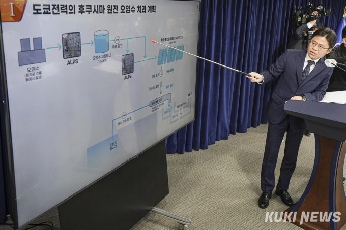 후쿠시마 원전 오염수 전문가 현장시찰 주요활동 발표 [쿠키포토]