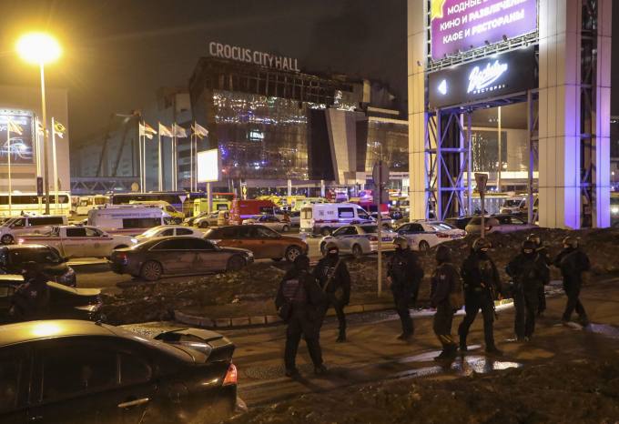 모스크바 공연장서 무차별 총격…62명 사망·146명 부상