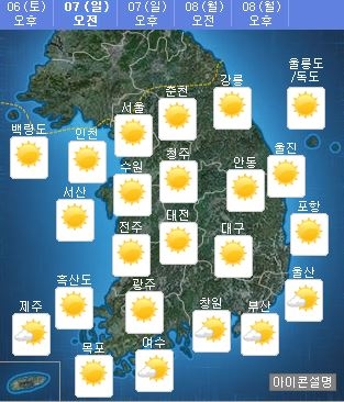 [오늘 날씨] 미세먼지 영향 계속…낮에는 더워요