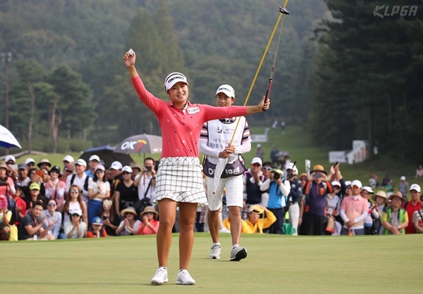 KLPGA 이정은, 4관왕 순항…시즌 4승