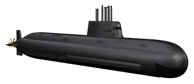 국내 최초 중형급 잠수함 ‘도산안창호함’ 진수식
