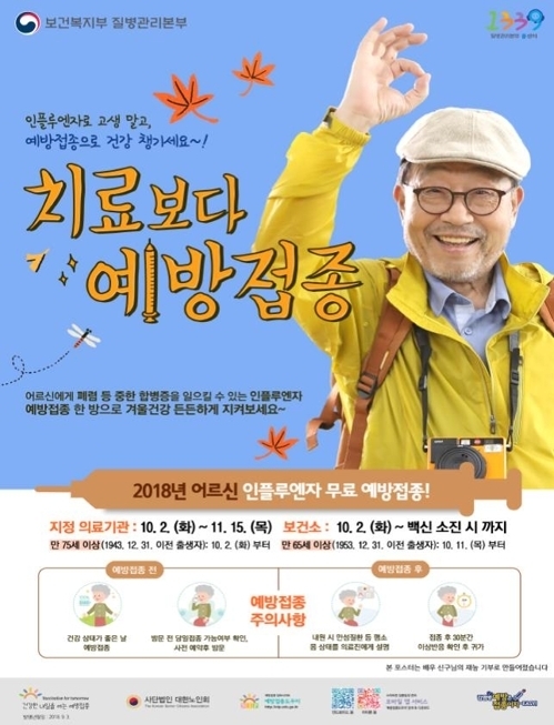 독감 백신 접종, 11월 안에 마쳐야…접종 후 2~4주 뒤 효과