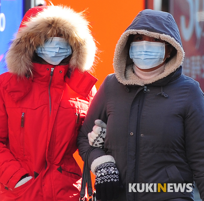 당분간 아침기온이 큰 폭으로 떨어지고 바람도 강하게 불어 매우 추울 것으로 예상된다. 쿠키뉴스 DB.