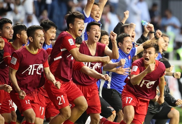 베트남-일본전 TV 광고료, 러시아 월드컵 결승전과 동일