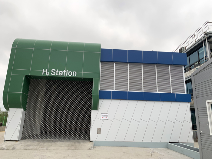 울산 제5호 수소충전소 모습. <울산시 제공>