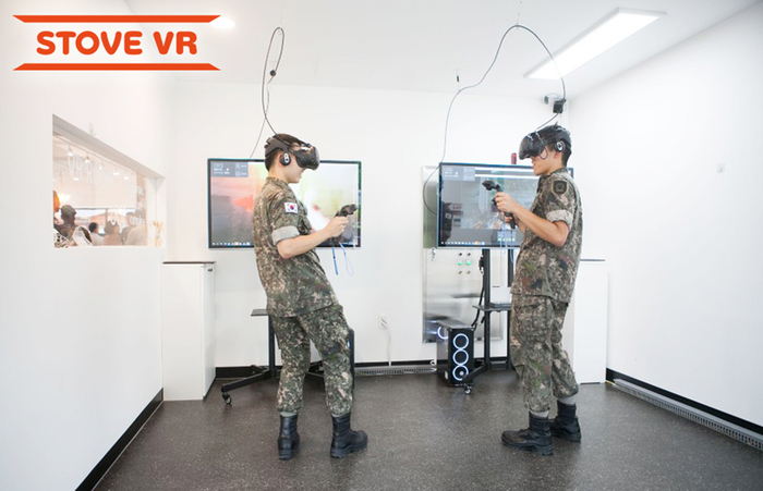 스마일게이트 스토브, 육군 ‘문화컴플렉스’에  STOVE VR 공급