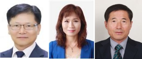 왼쪽부터 송국현, 양서연, 황인규 서기관 승진 대상자.