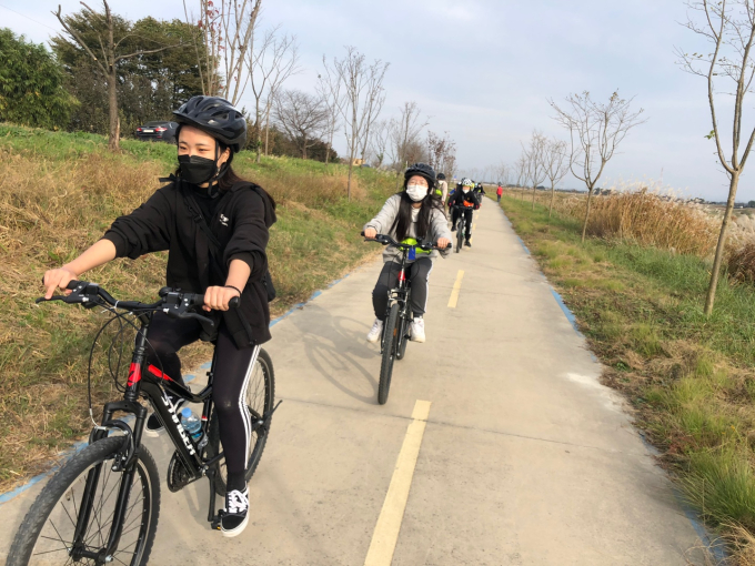 고창 청소년들, 자전거길 100㎞ 종주 성공