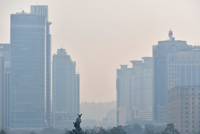 남부지방 출근길 비…수도권·충남 미세먼지