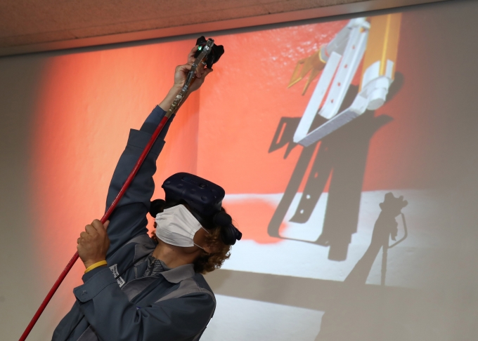 삼성重, 친환경 도장 VR 교육훈련 시스템 개발