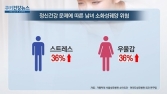[쿠키건강뉴스] “스트레스·우울감, 소화성궤양 발생률 36% 높여”
