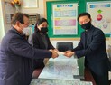 정읍 정우면 대산마을, 내장사 대웅전 화재 복원 성금 기탁