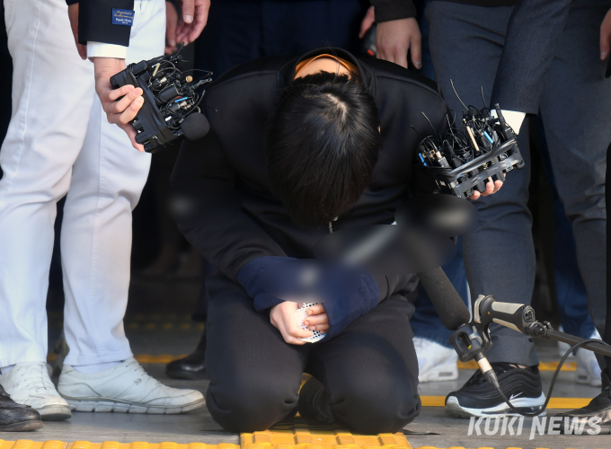 [쿠키포토] '노원 세 모녀 살인' 김태현의 얼굴