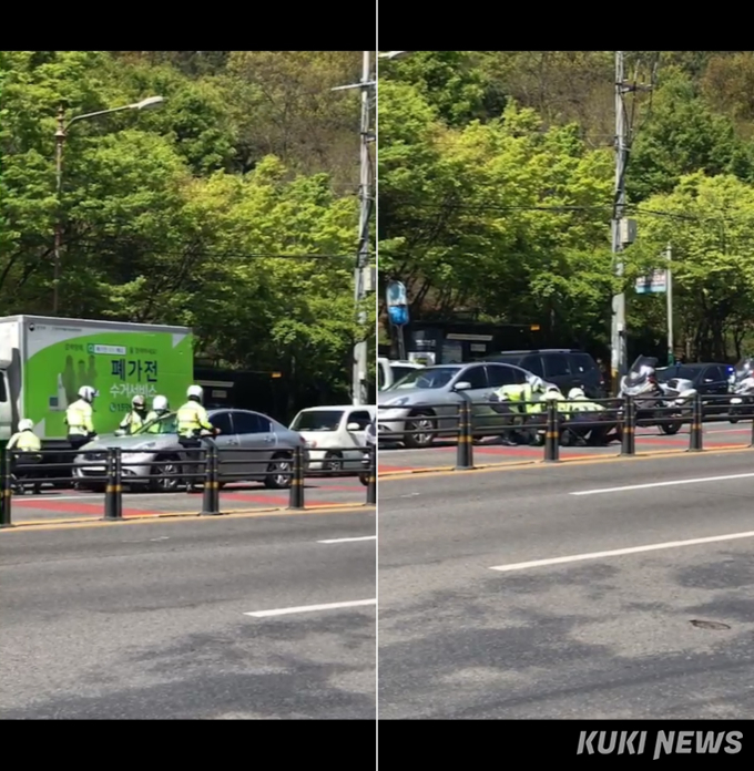 [단독] 대구 경찰, 도로 한가운데서 ‘심폐소생술’