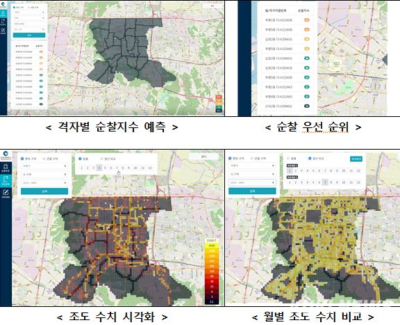 인천시-인천경찰청, 빅데이터 기반 경찰 순찰 우선순위 추천 안전시스템 구축