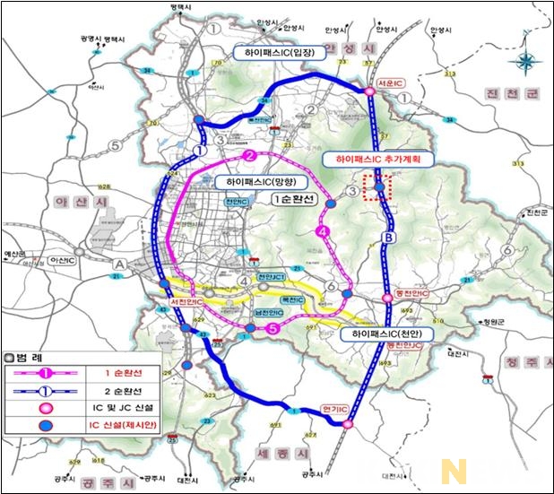 천안시, 2035년 도시기본계획 ‘승인’...92만 행복도시 건설 '쑥쑥'