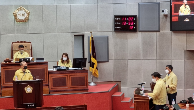 시흥시의회 노용수 의원, 웨이브파크 관련 '임병택 시장 배임행위' 경고