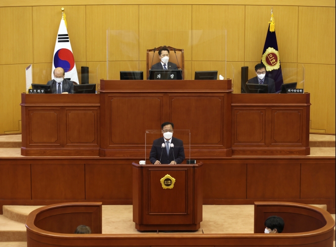 대전시의회 문성원 의원, '신탄진역 복합 플랫폼으로 개선' 요구