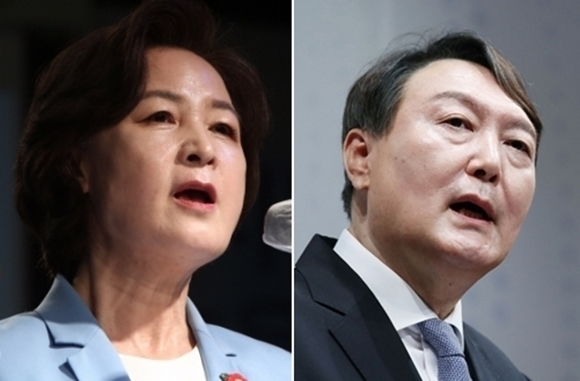 추미애 “윤석열사단, 검찰권력 가족비리 변호기관으로 활용… 비리 끝이 안보여”